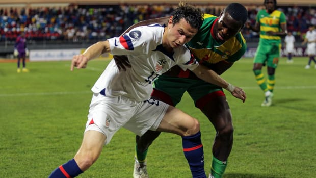 USMNT player Brenden Aaronson.